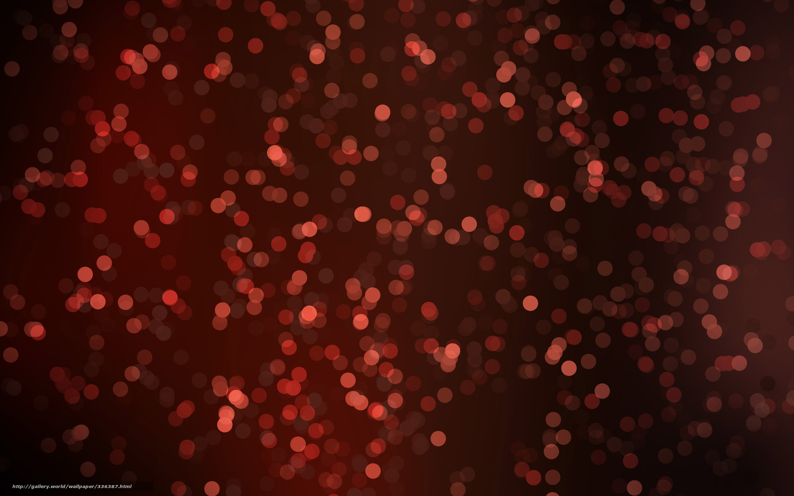 Red bokeh lights background
