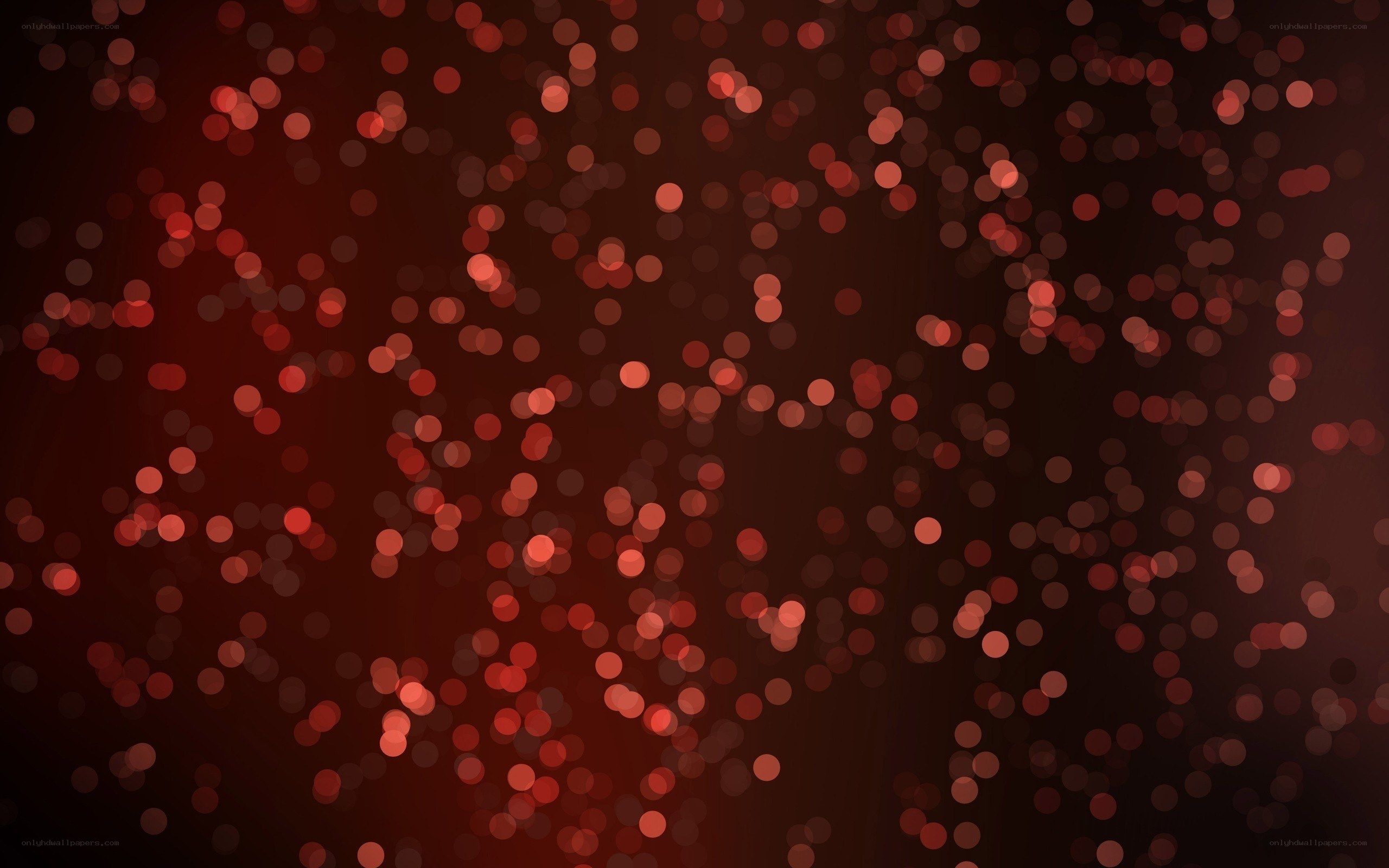 red bokeh lights background