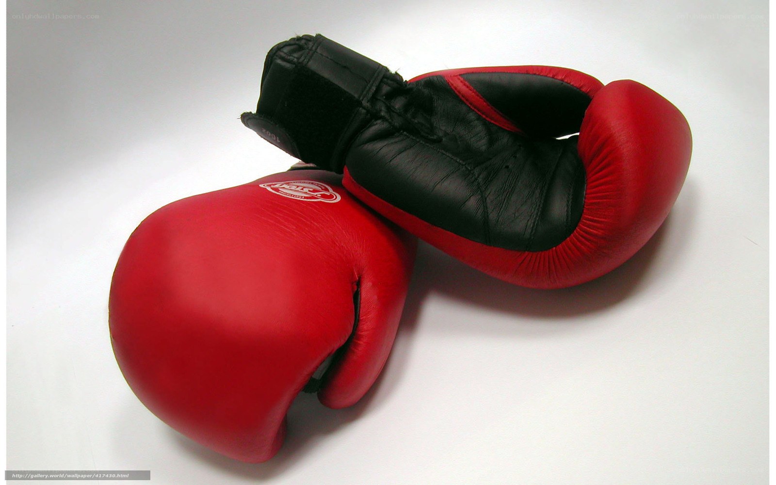 red boxing gloves