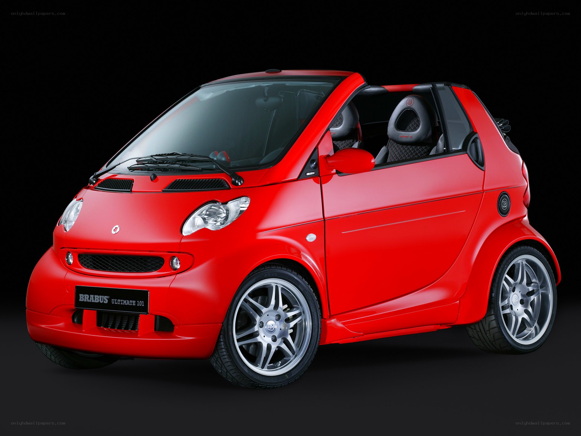 Red Brabus Ultimate 101 car