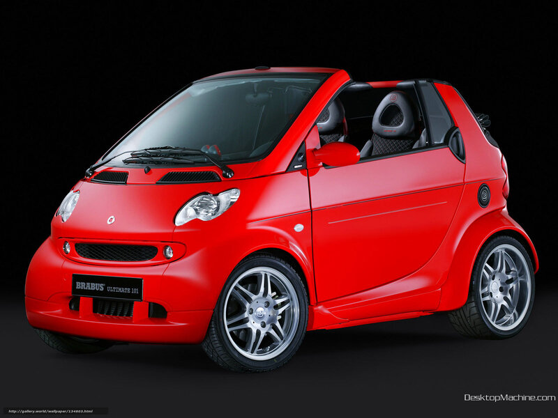 Red Brabus Ultimate 101 car