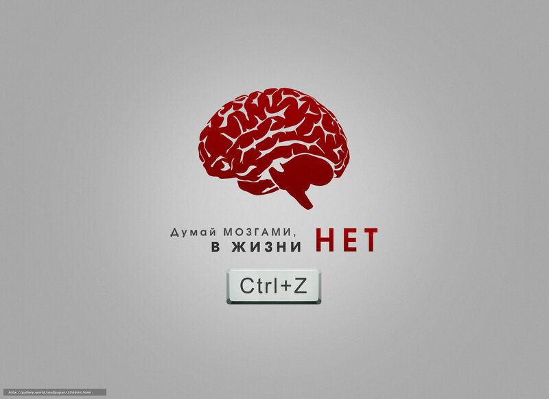 Red brain with Ctrl+Z text