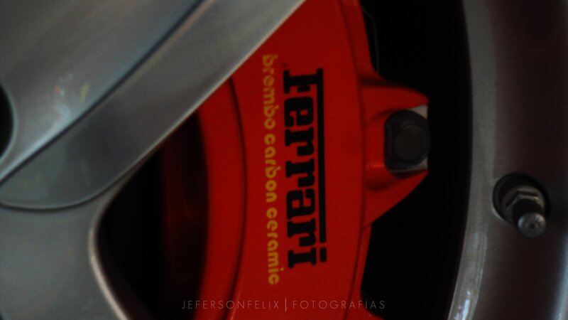Red Brake Caliper