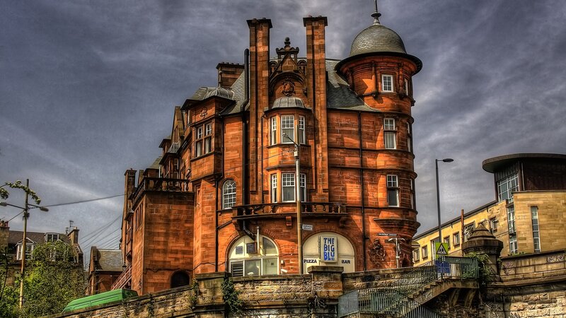 Red Brick Building — Brown