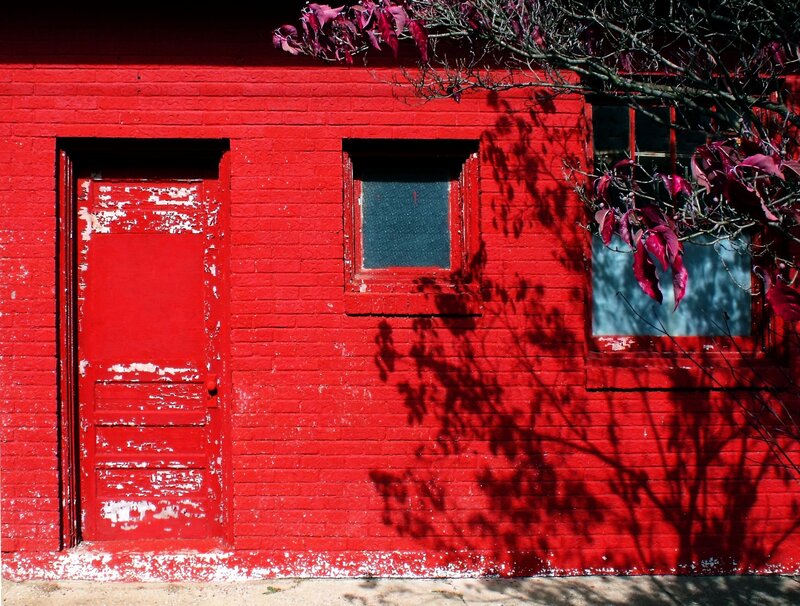 Red Brick Building — Dramatic, Afternoon