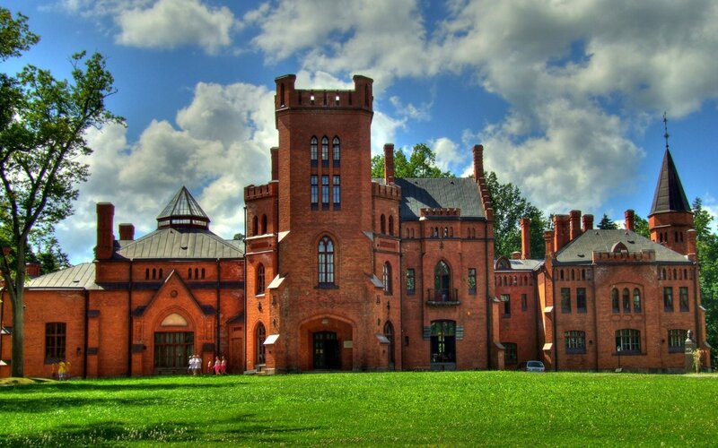 Red Brick Castle — Serene, Afternoon