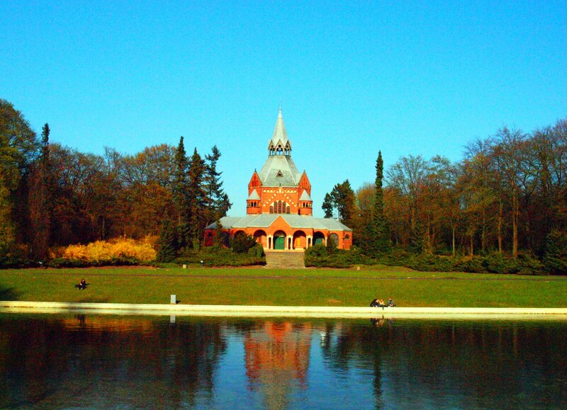Red Brick Chapel — Blue