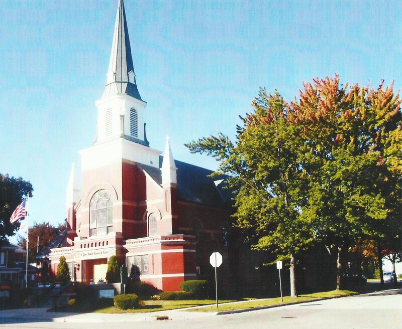 Red Brick Church — Serene, Autumn