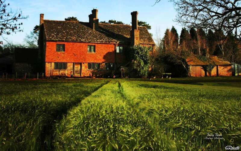 Red Brick Farmhouse