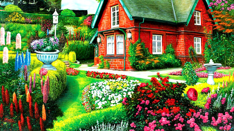 Red Brick House Garden