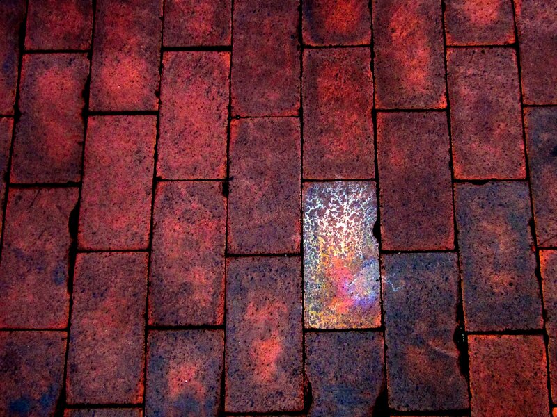 Red Brick Pavement