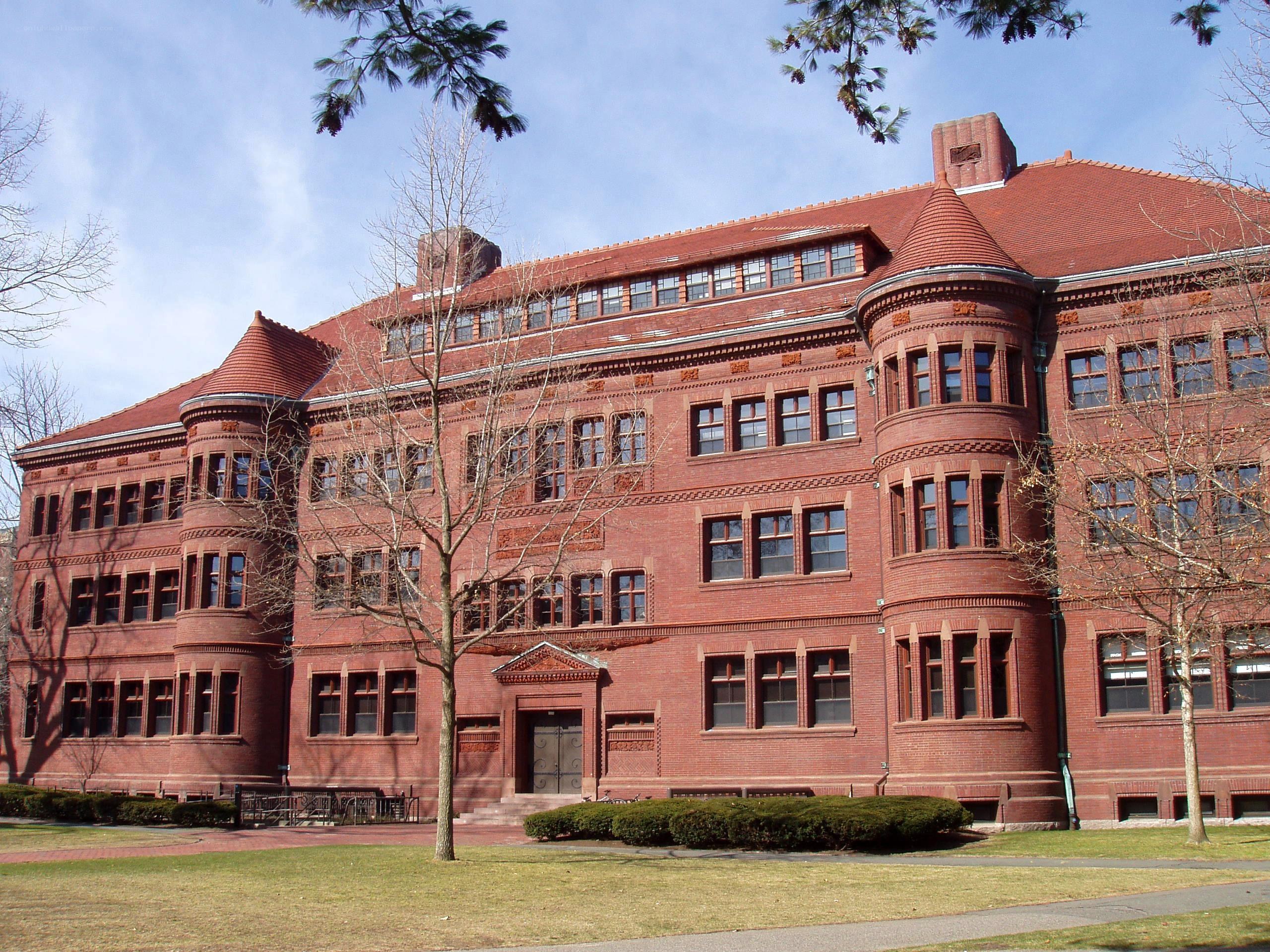 Red brick university building