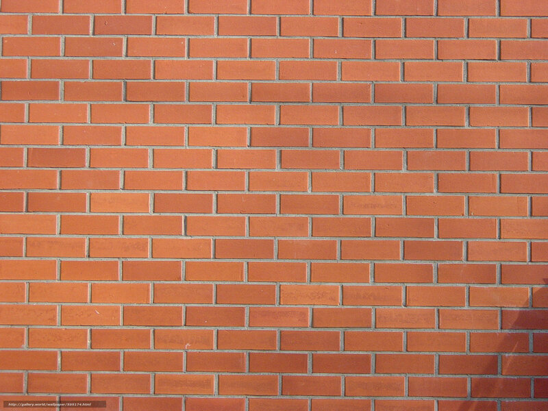 Red Brick Wall — Neutral, Afternoon, Photograph