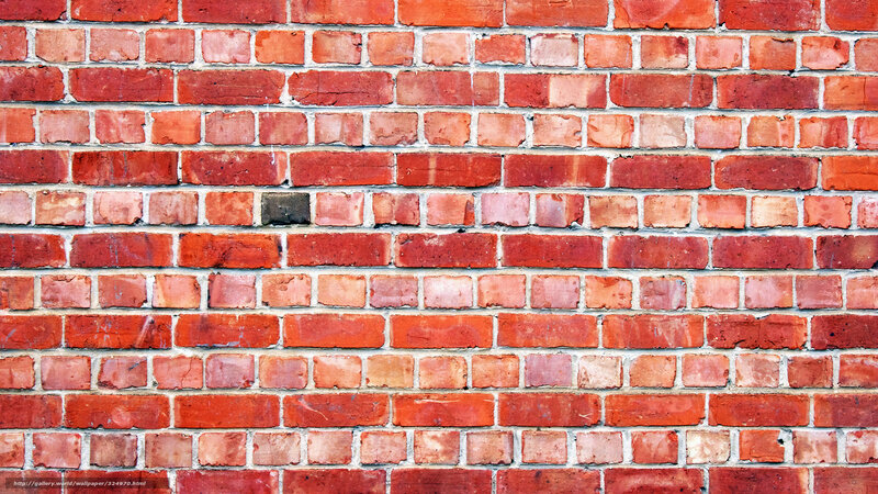 Red Brick Wall — Neutral, Photograph, Bricks