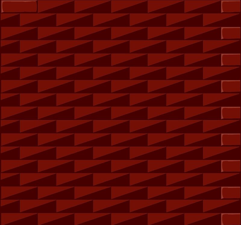 red brick wall pattern