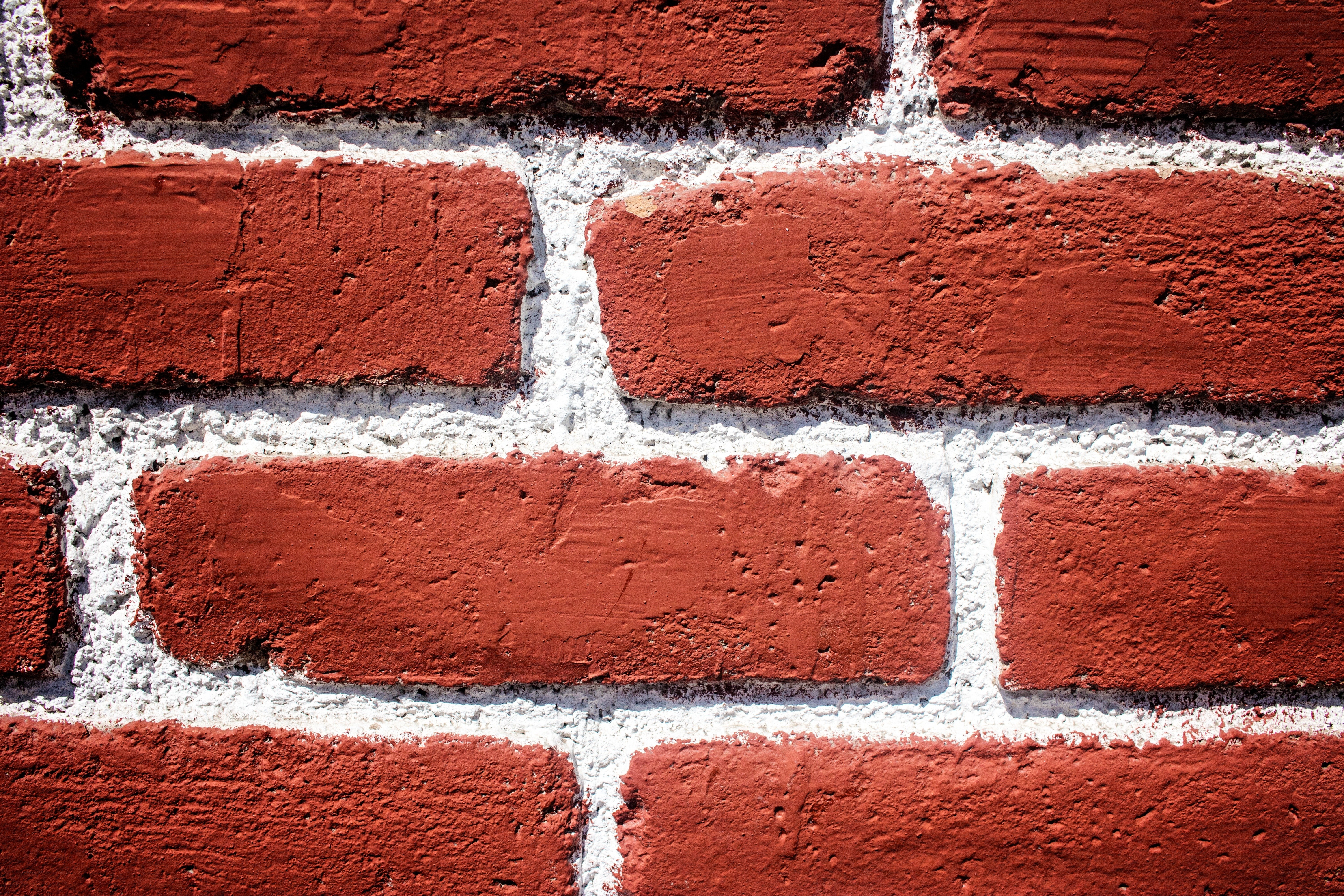 red brick wall texture