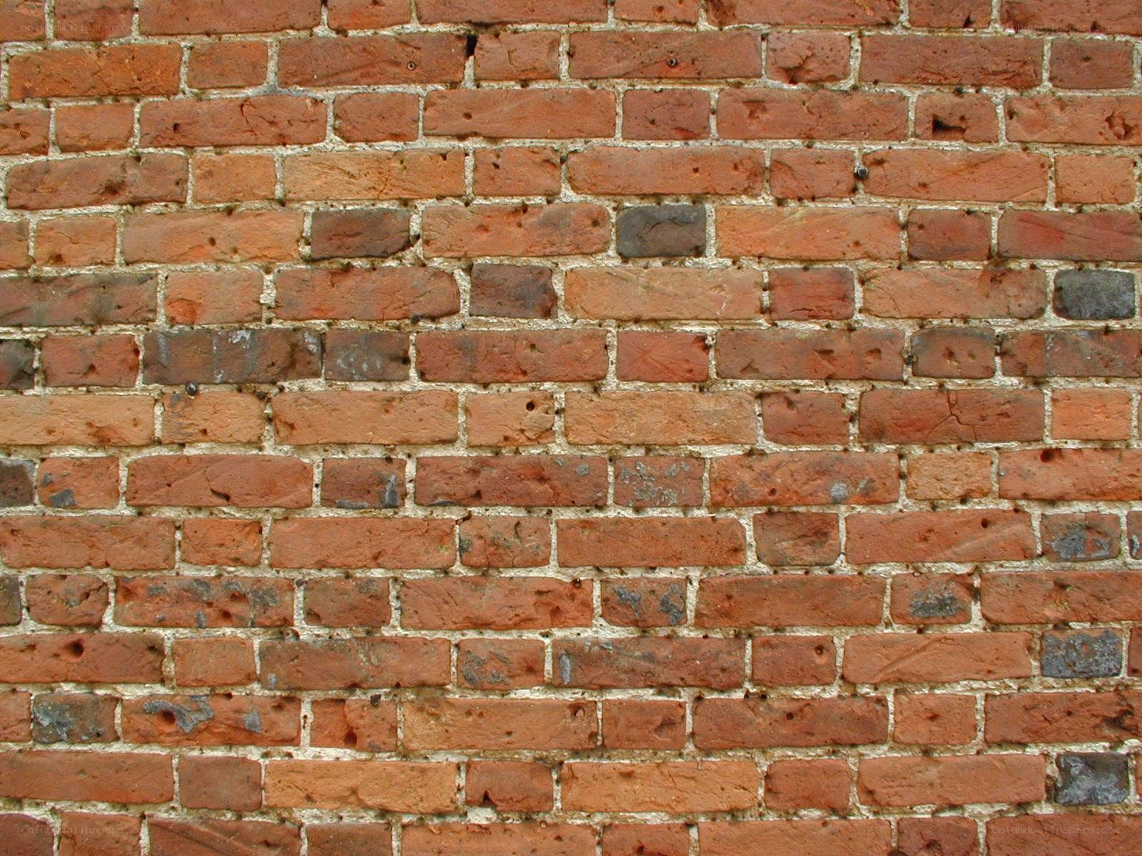 red brick wall texture