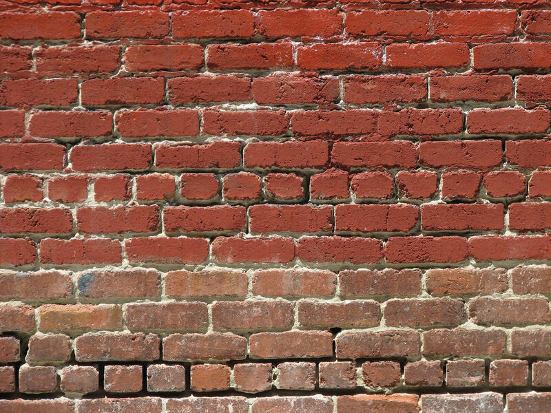 red brick wall texture