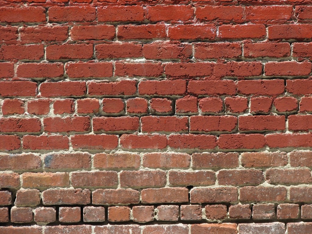 red brick wall texture
