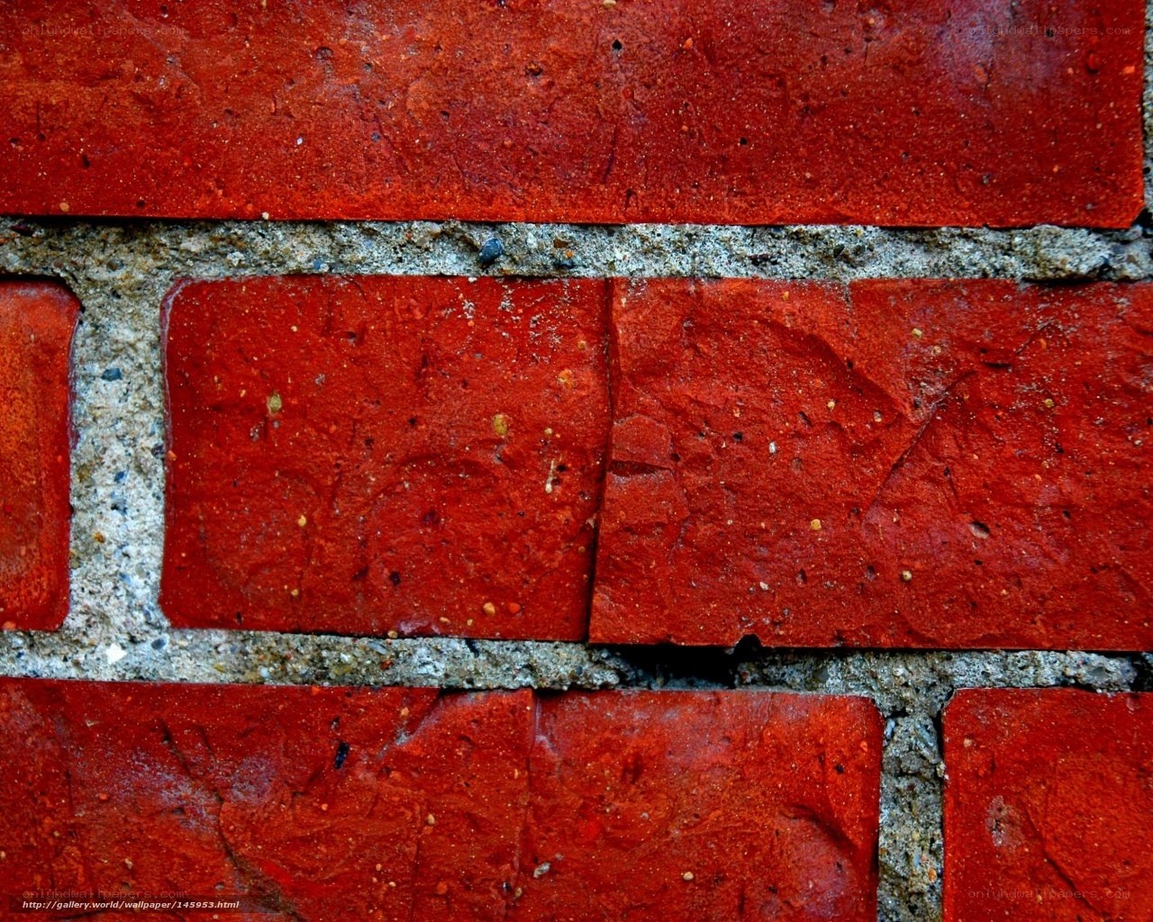 red brick wall texture