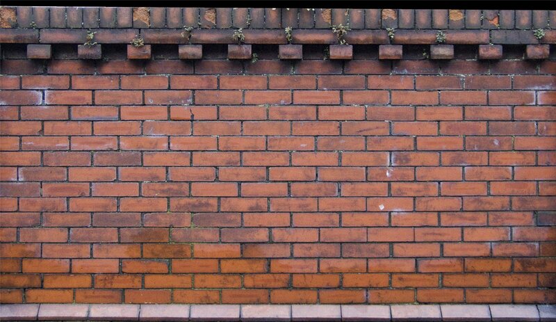 red brick wall texture