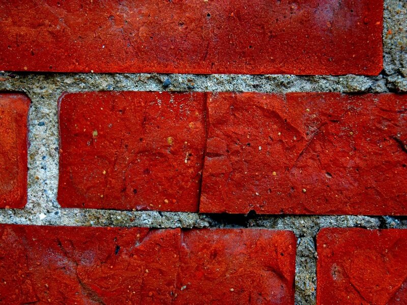 red brick wall texture