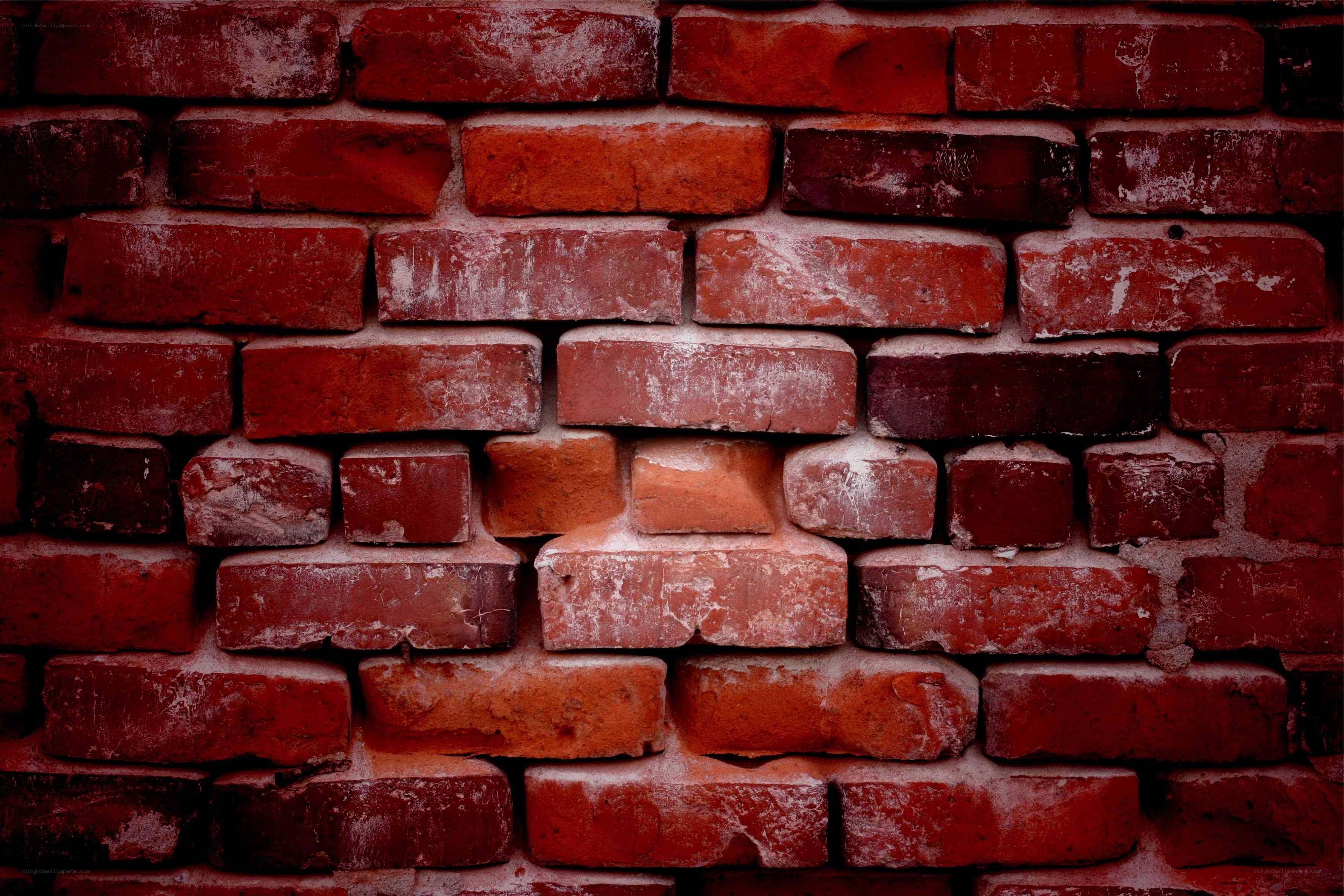 red brick wall texture
