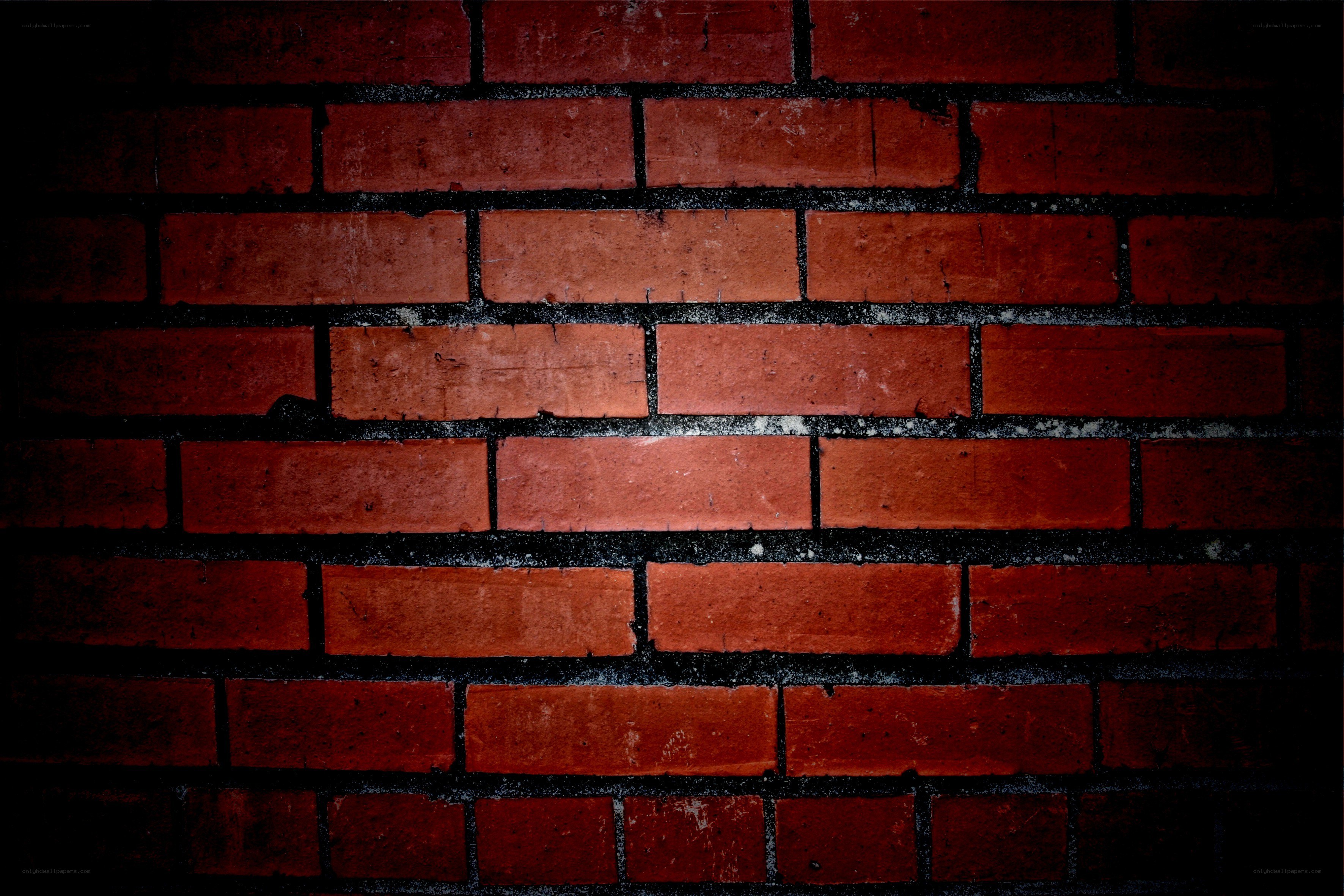 red brick wall texture