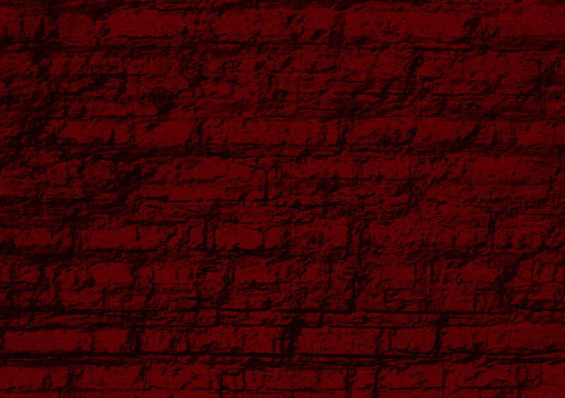 Red Brick Wall Texture — Dark
