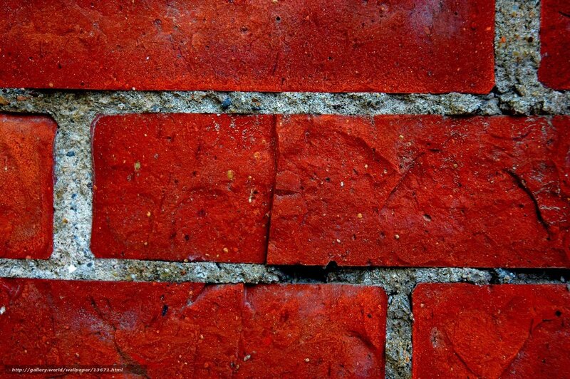Red brick wall texture