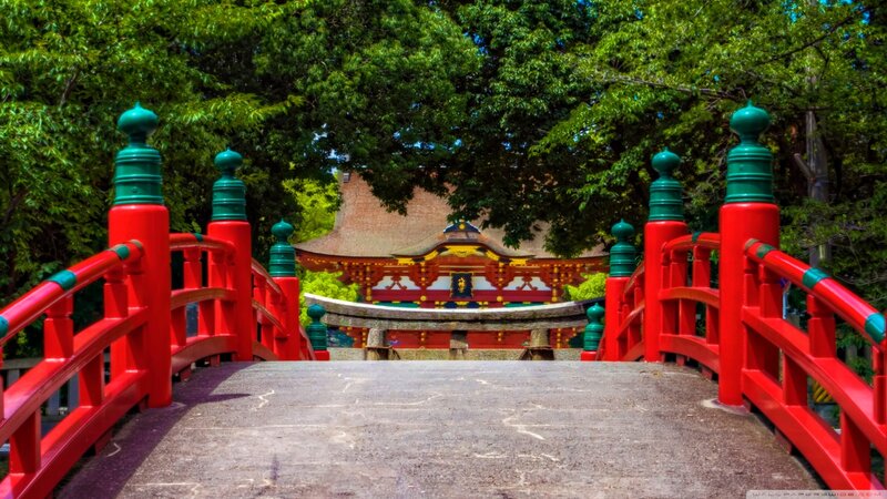Red Bridge at Shrine