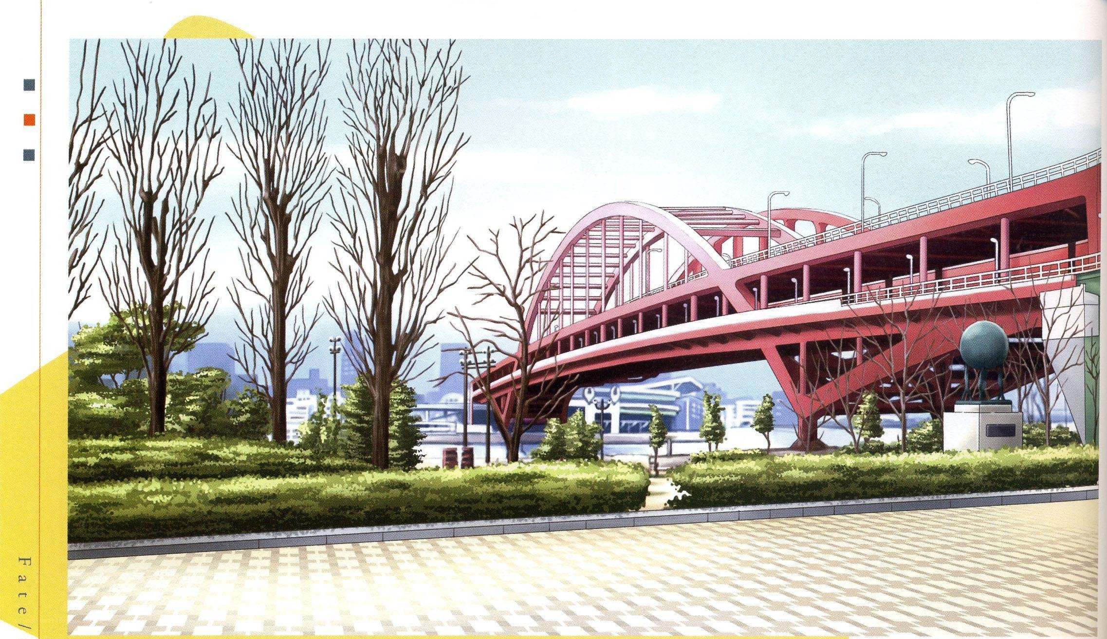 Red Bridge Park Scene