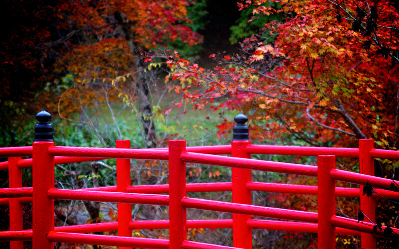 Red Bridge Railing