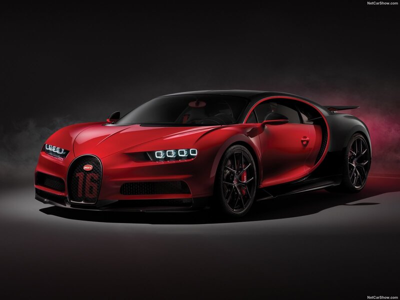 Red Bugatti Chiron
