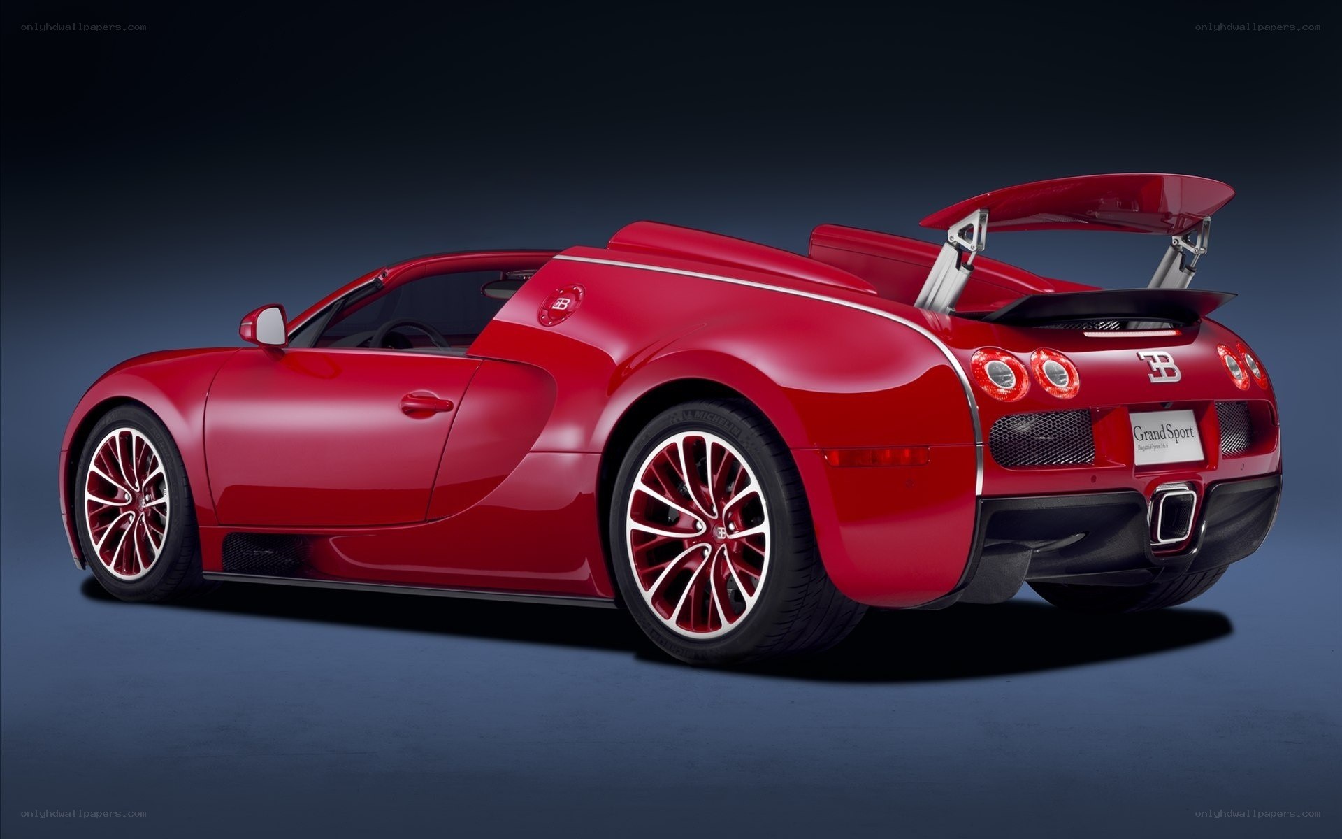 Red Bugatti Grand Sport