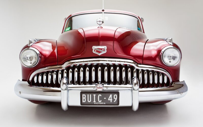 Red Buick Car
