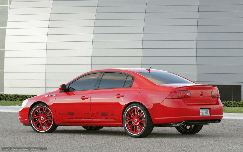 Red Buick Lucerne — Neutral