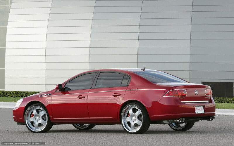 Red Buick Lucerne