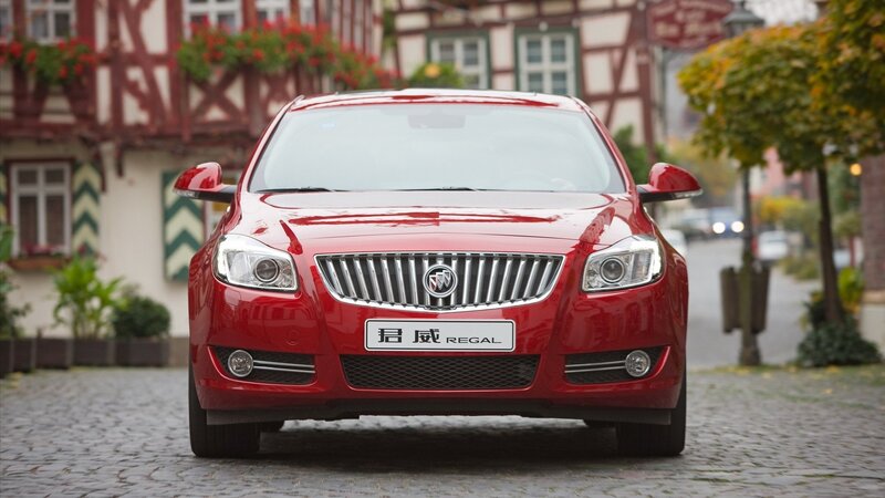 Red Buick Regal Car — Calm