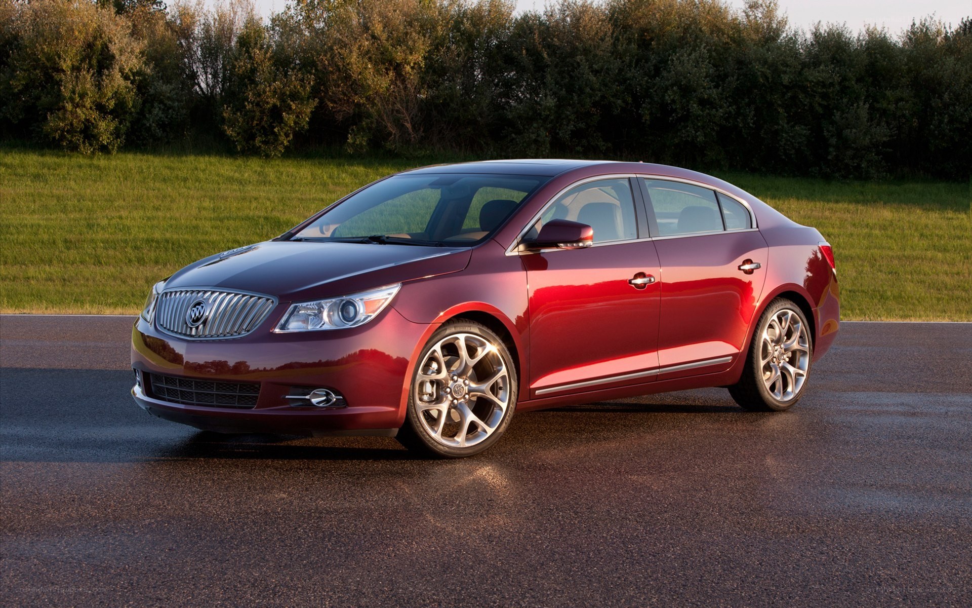 Red Buick Regal sedan