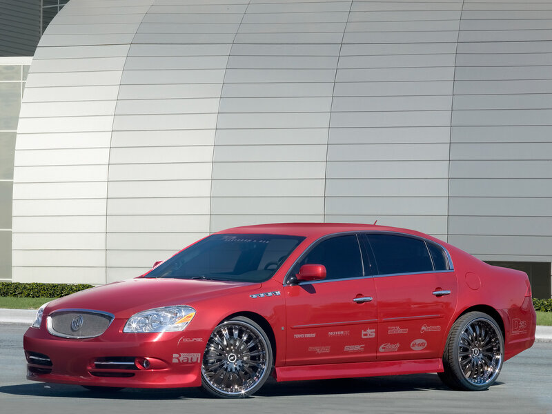 Red Buick Sedan — Neutral, Afternoon, Photograph, Car