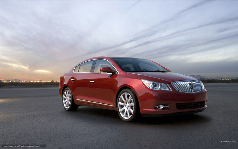 Red Buick Sedan