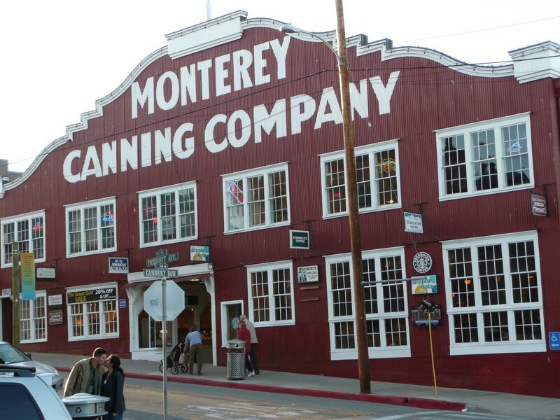 Red Building with Sign
