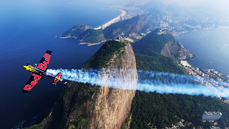 Red Bull Aerobatic Plane