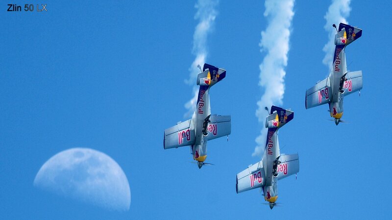 Red Bull Aerobatic Planes — Blue