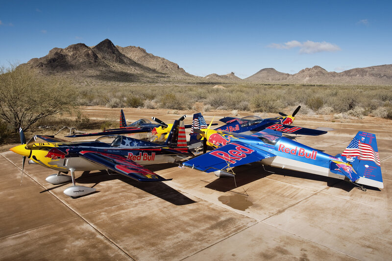 Red Bull Aerobatic Planes