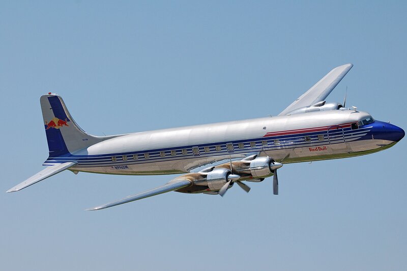 Red Bull Airplane — Blue