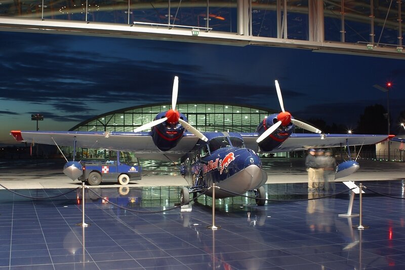 Red Bull Airplane