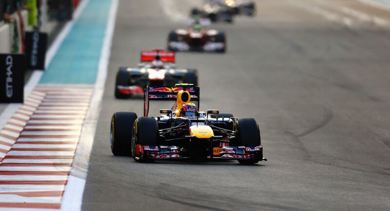 Red Bull Formula 1 Car — Black, Competitive
