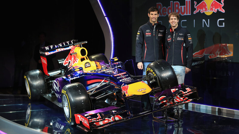 Red Bull Formula 1 Car — Black, Dramatic, Photograph